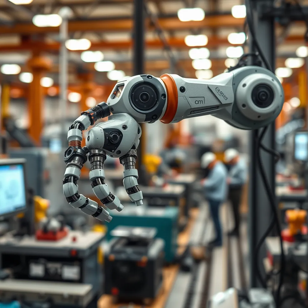 Rozumienie innowacyjności w kontekście technologicznym - maszyny w fabrykach