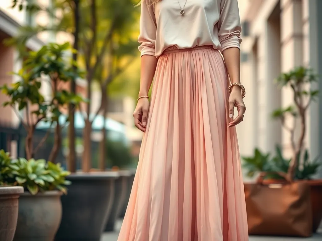 Długie spódnice damskie – jak nosić eleganckie fasony na co dzień?